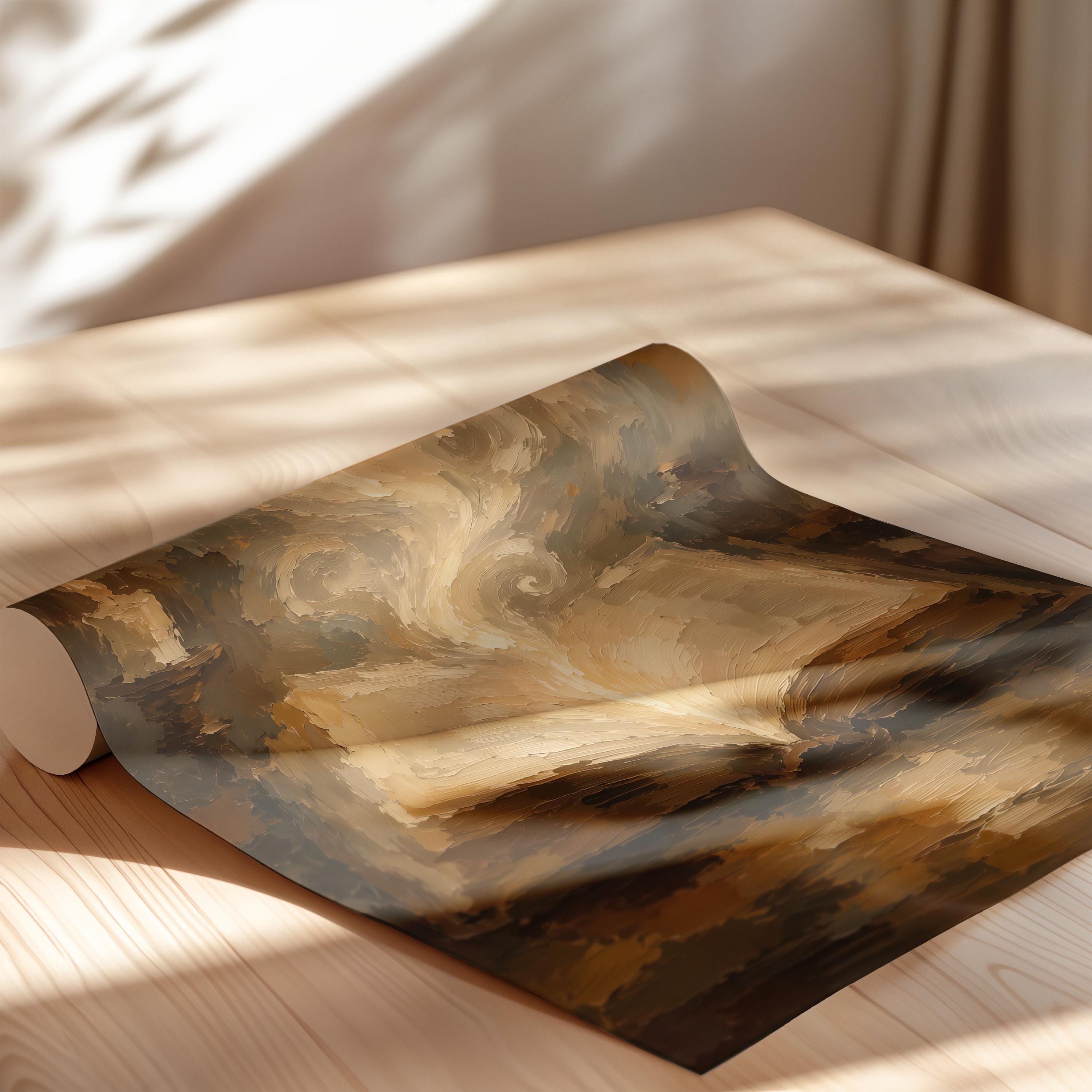 Magic Book Wall Art | Enchanted Library Print | Dark Academia Decor | Fantasy Book Painting | Wizard Study Artwork